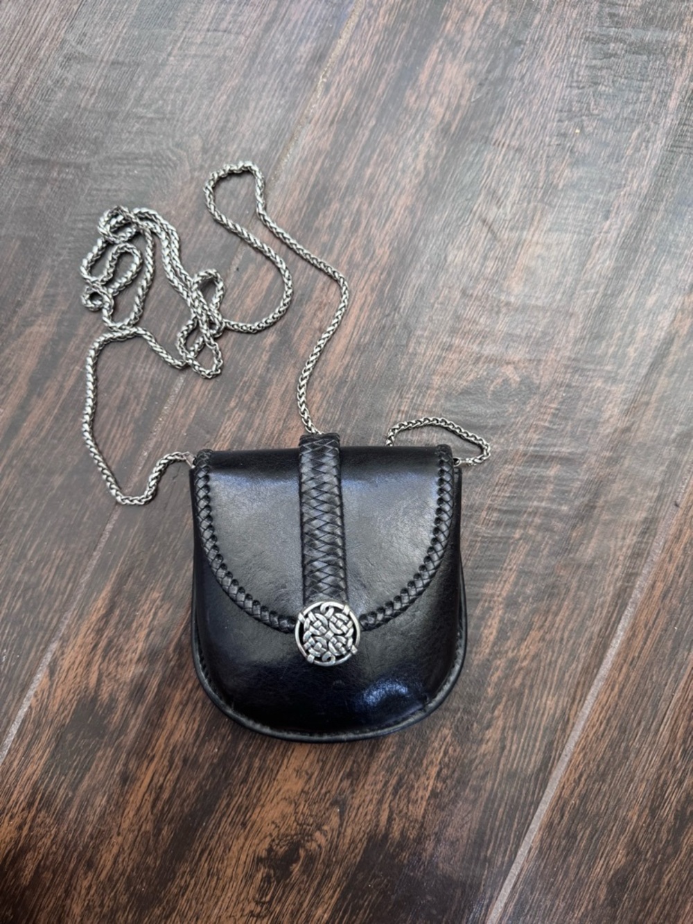 Brighton mini bag with silver chain